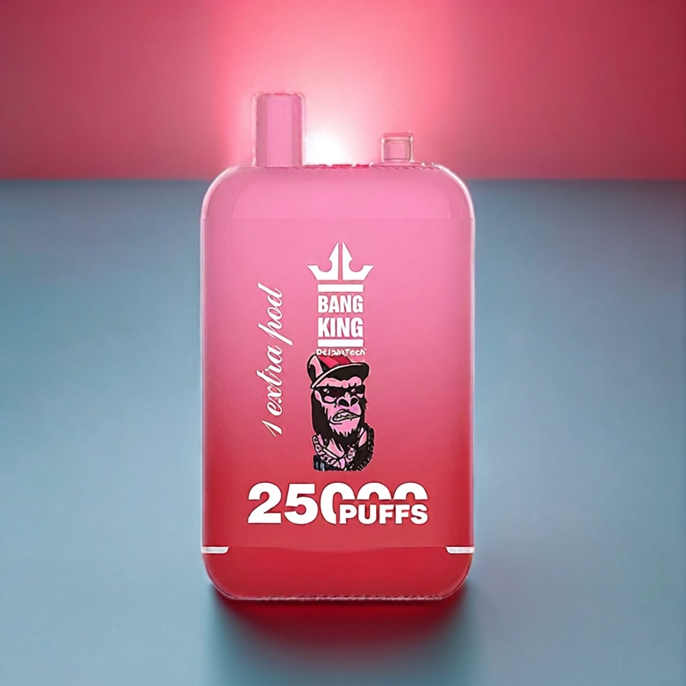 Bang King 25000 Pust Vandmelon Is 46ml 650mAh 1.0 Ohm Type-C Dual Pod System Engros Danmark