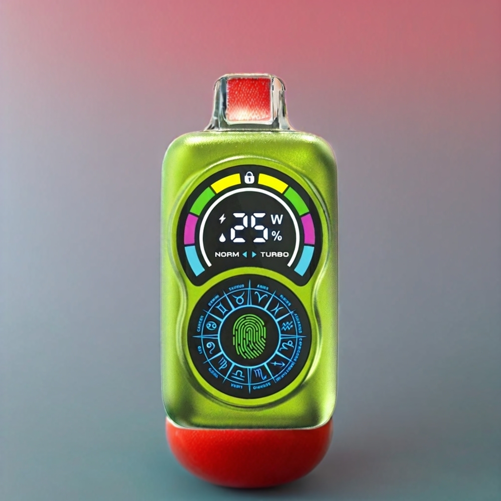 Bang King Constellation 36000 Puffs 0%/2%/3%/5% Nikotin 650mAh 30ml Type-C Justerbar Luftflow Jordbær Kiwi Engros Danmark