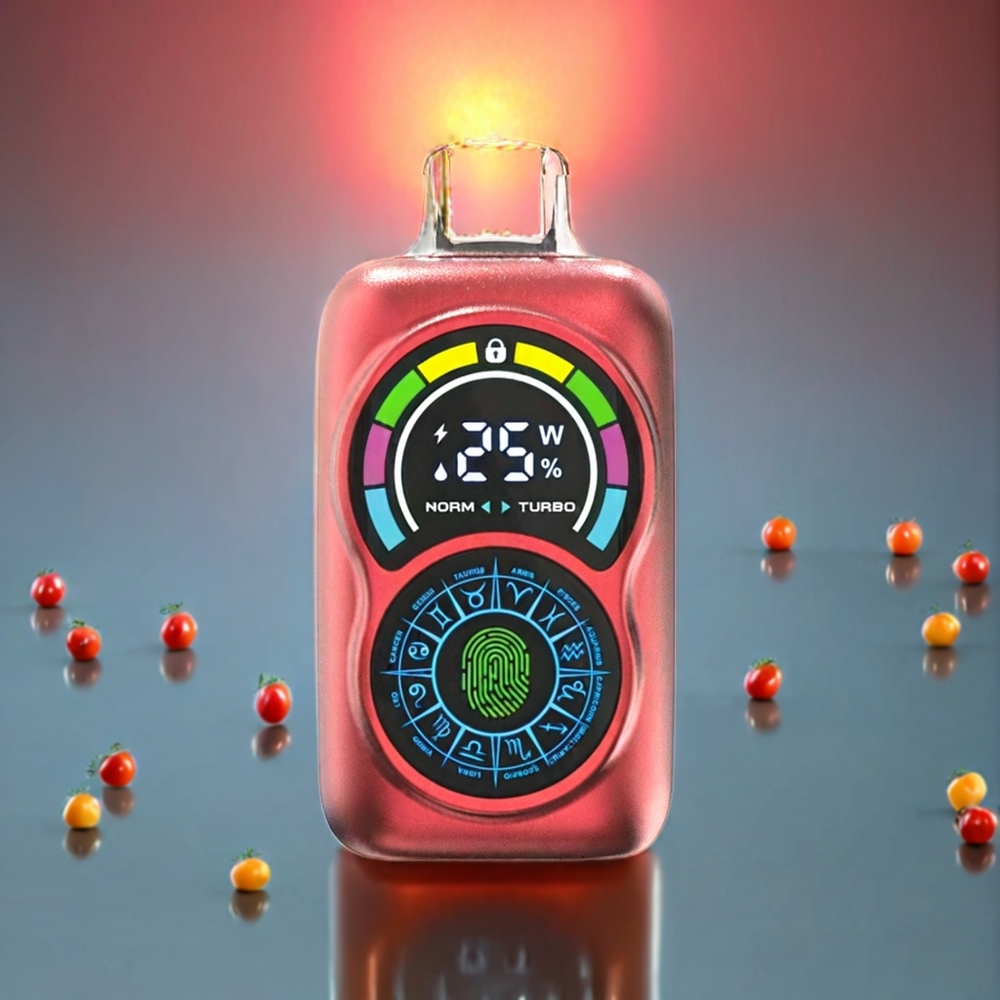 Bang King Constellation 36000 Puffs Justerbar Luftflow Fersken Mango Vandmelon 0%/2%/3%/5% Nikotin 650mAh 30ml Type-C Engros Danmark