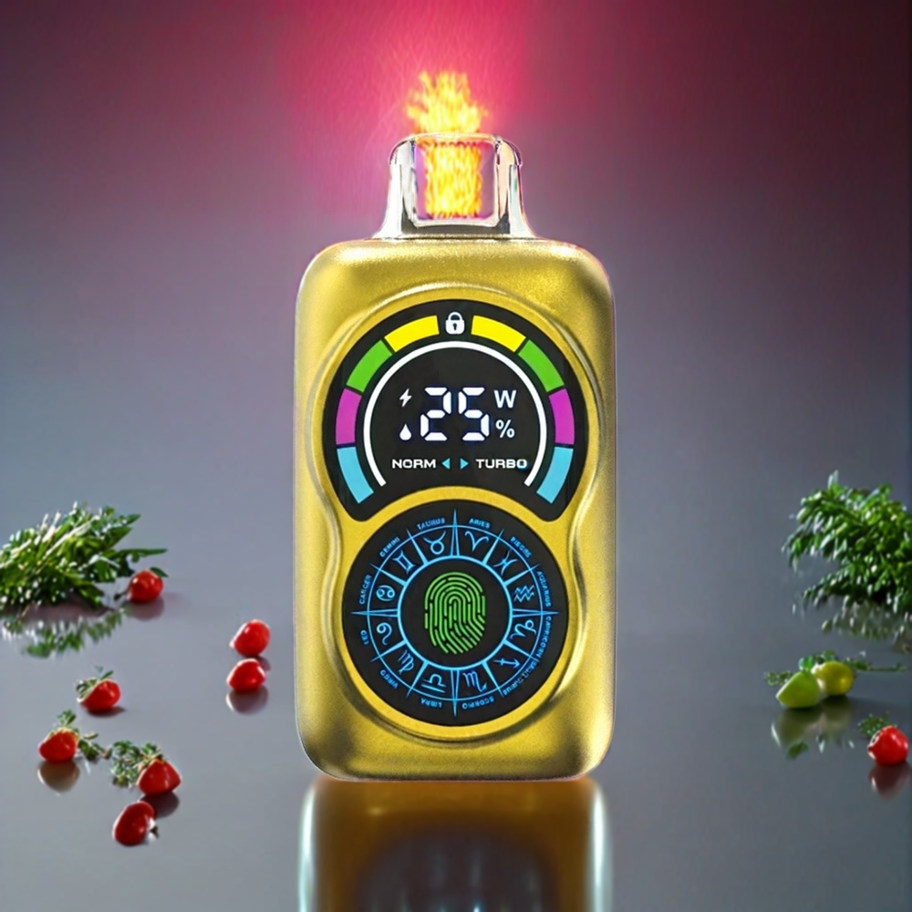 Bang King Constellation 36000 Puffs Tropisk Frugt 0%/2%/3%/5% Nikotin 650mAh 30ml Type-C Justerbar Luftstrøm Engros Danmark