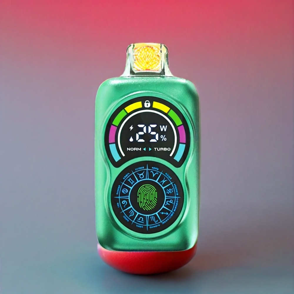 Bang King Constellation 36000 Pust Justerbar Luftflow 650mAh Type-C 30ml E-væske Kiwi Passionsfrugt Guava 0%/2%/3%/5% Nikotin Engros Danmark