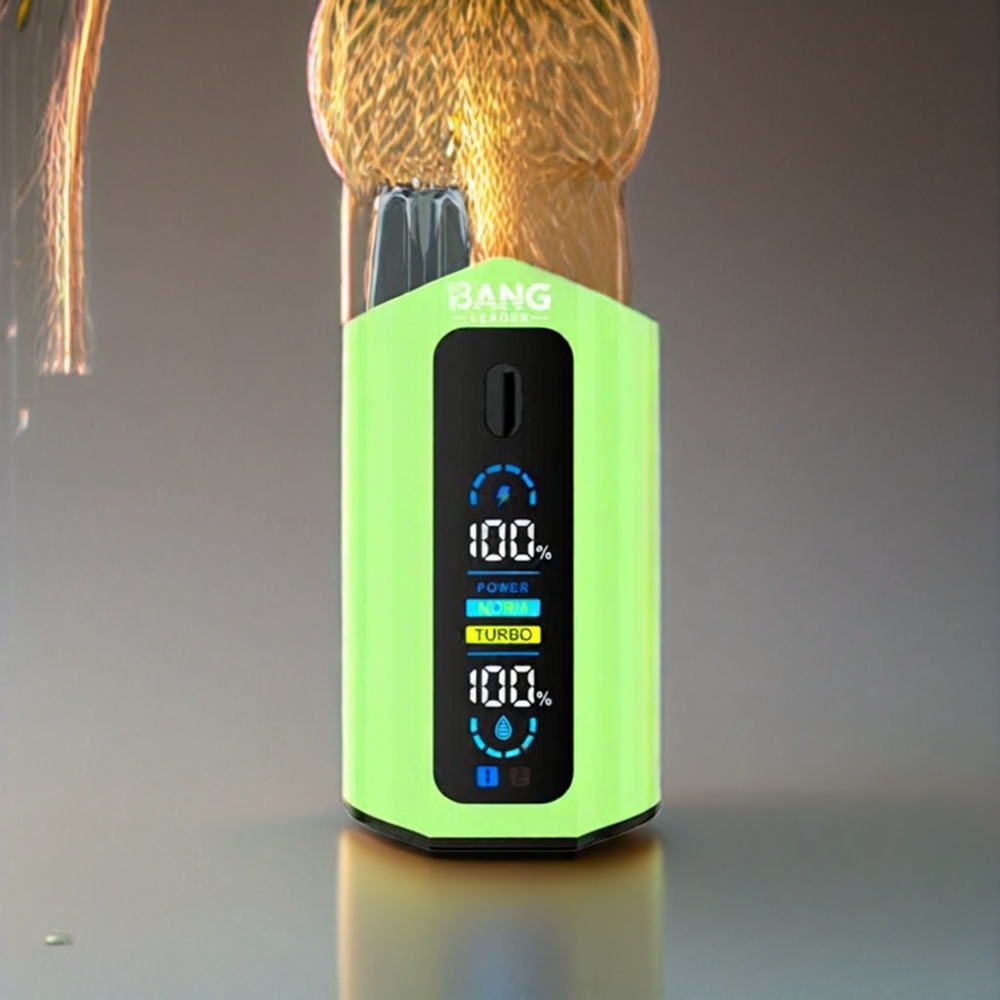 Bang Leader 50000 Puffs Bærbar E-damp Sur Ananas Lemonade Citron Lime 50000 Puffs 13400mAh 36ml Type-C Engros Danmark