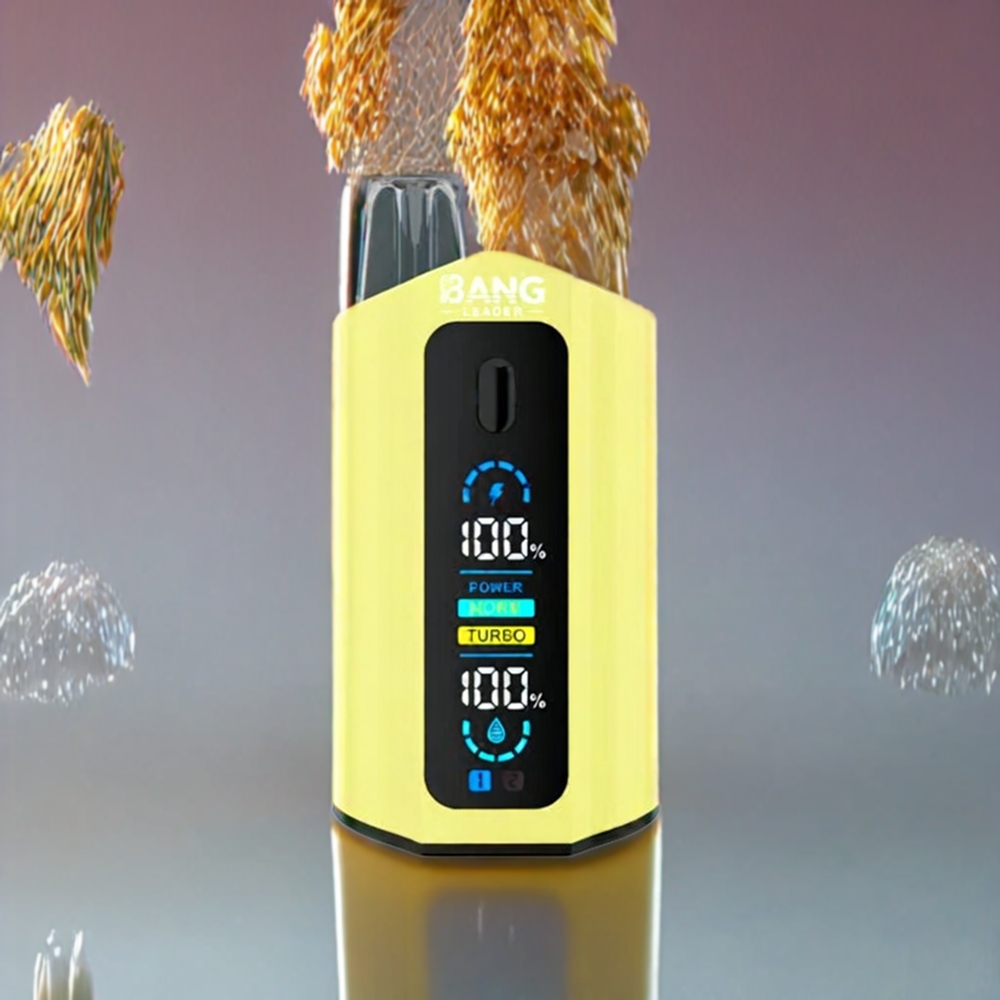 Bang Leader 50000 Puffs Engangs Vape Ananas Passionsfrugt Ananas Is 13400mAh 36ml Engros Danmark