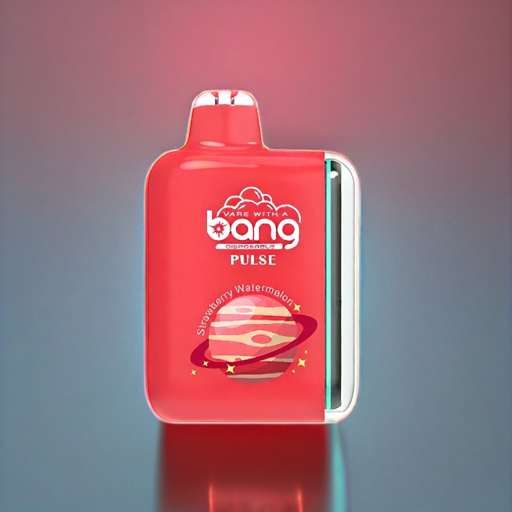Bang Pulse 18000 Puffs Engangs Vape Jordbær Vandmelon Type-C 650mAh 0%/2%/3%/5% 26ml 18000 puffs 1.0 ohm Mesh Coil Engros Danmark