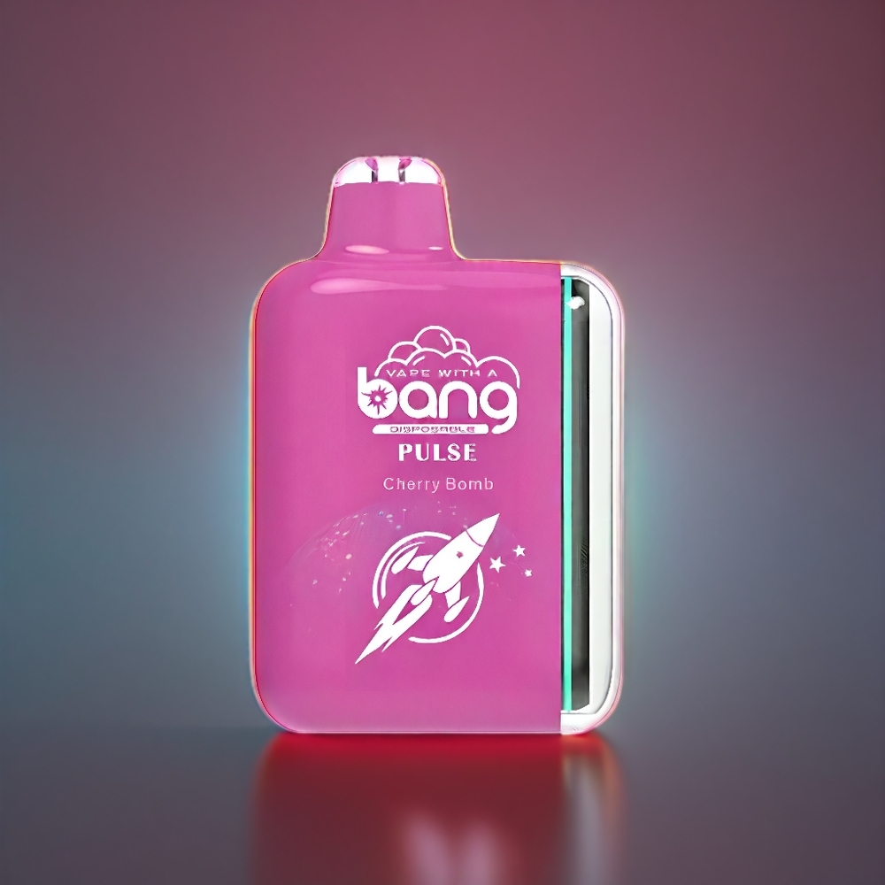 Bang Pulse 18000 Puffs Engangs Vape Kirsebær Bombe Type-C 650mAh 0%/2%/3%/5% 26ml 18000 puffs 1.0 ohm Mesh Coil Engros Danmark
