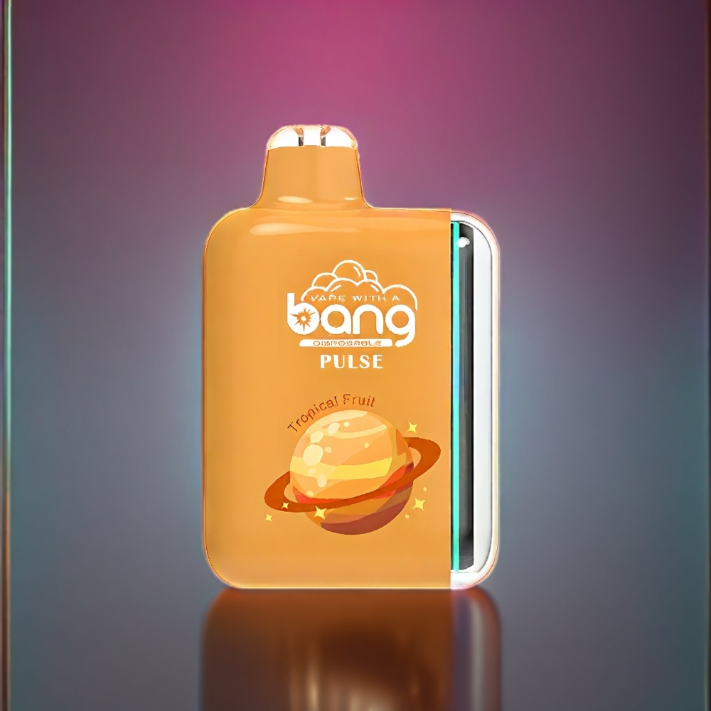 Bang Pulse 18000 Puffs Engangs Vape Tropisk Frugt Type-C 650mAh 0%/2%/3%/5% 26ml 1.0 ohm Engros Danmark