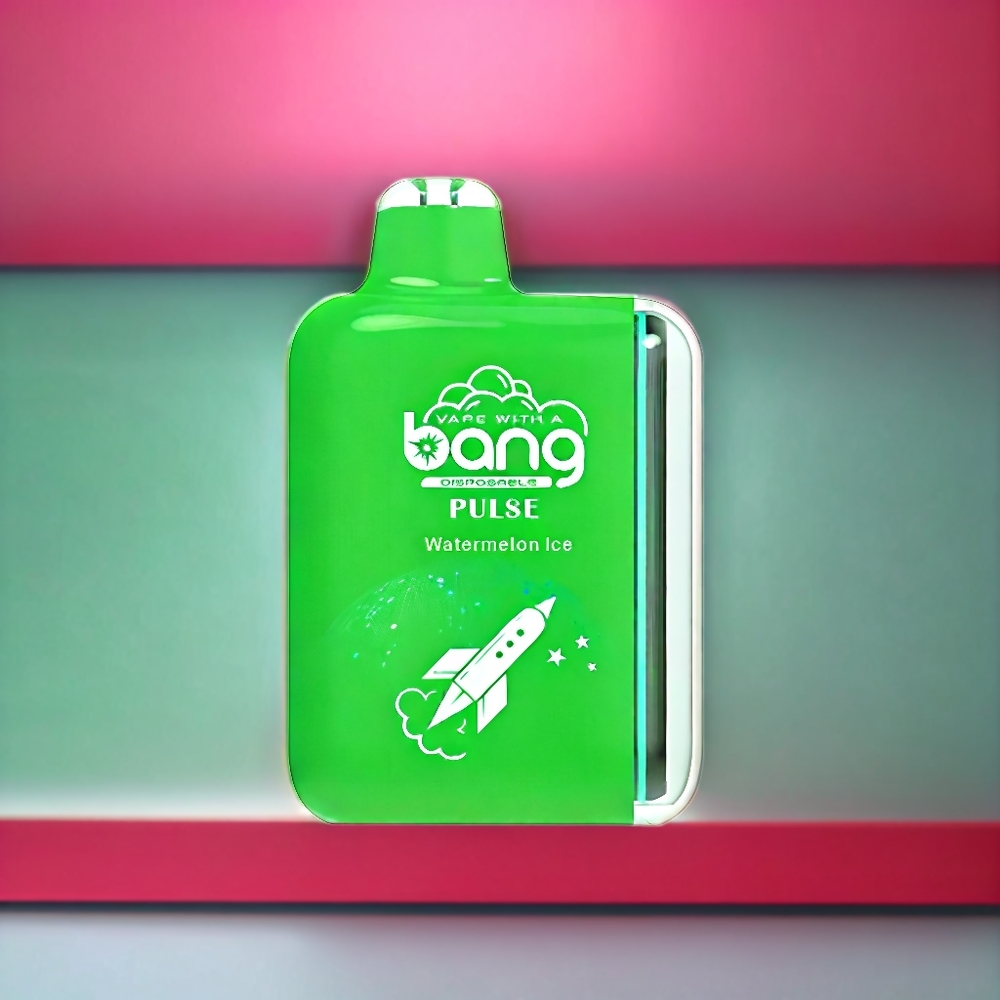 Bang Pulse 18000 Pust Vandmelon Is Type-C 650mAh 0%/2%/3%/5% 26ml 1.0 ohm Engros Danmark