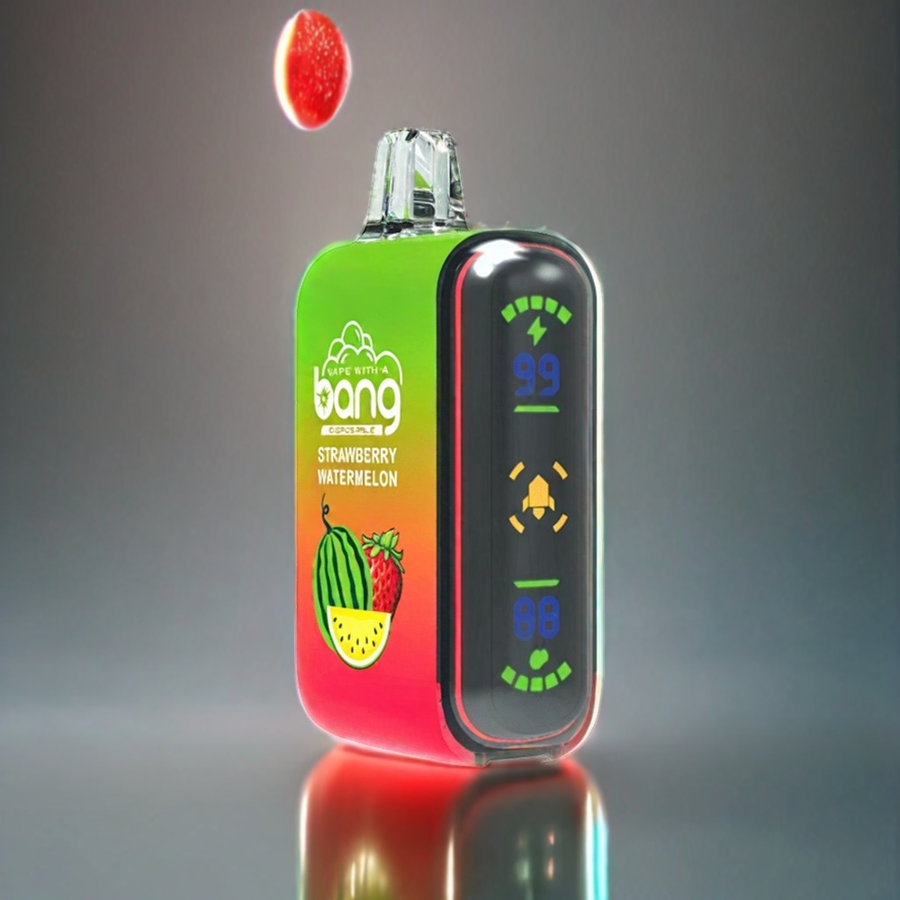 Bang Rocket 18000 Pust Engangs Vape Jordbær Vandmelon 26ml 650mAh Engros Danmark