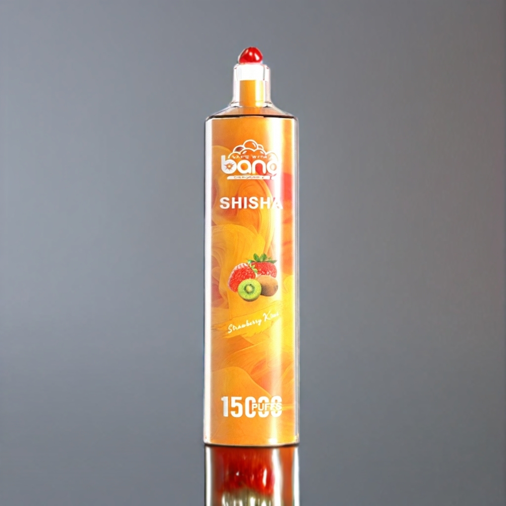 Bang Shisha 15000 Puffs Type-C 23ml 600mAh Jordbær Kiwi Engros Danmark