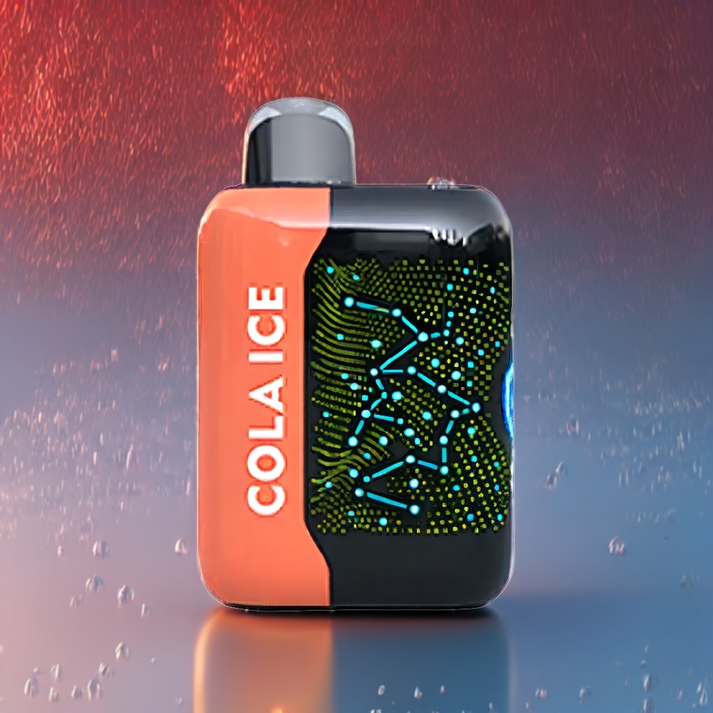 Bang Starry 25000 Puffs 28ml 800mAh Type-C Hurtigopladning Cola Is parameter combination + Engros Danmark