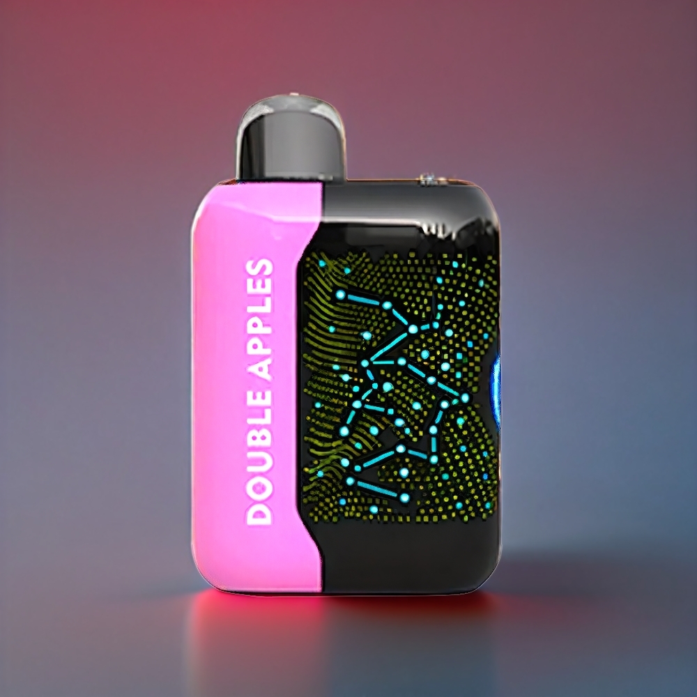 Bang Starry 25000 Puffs Engangsvape Dobbelte Æbler 28ml 800mAh Type-C Engros Danmark