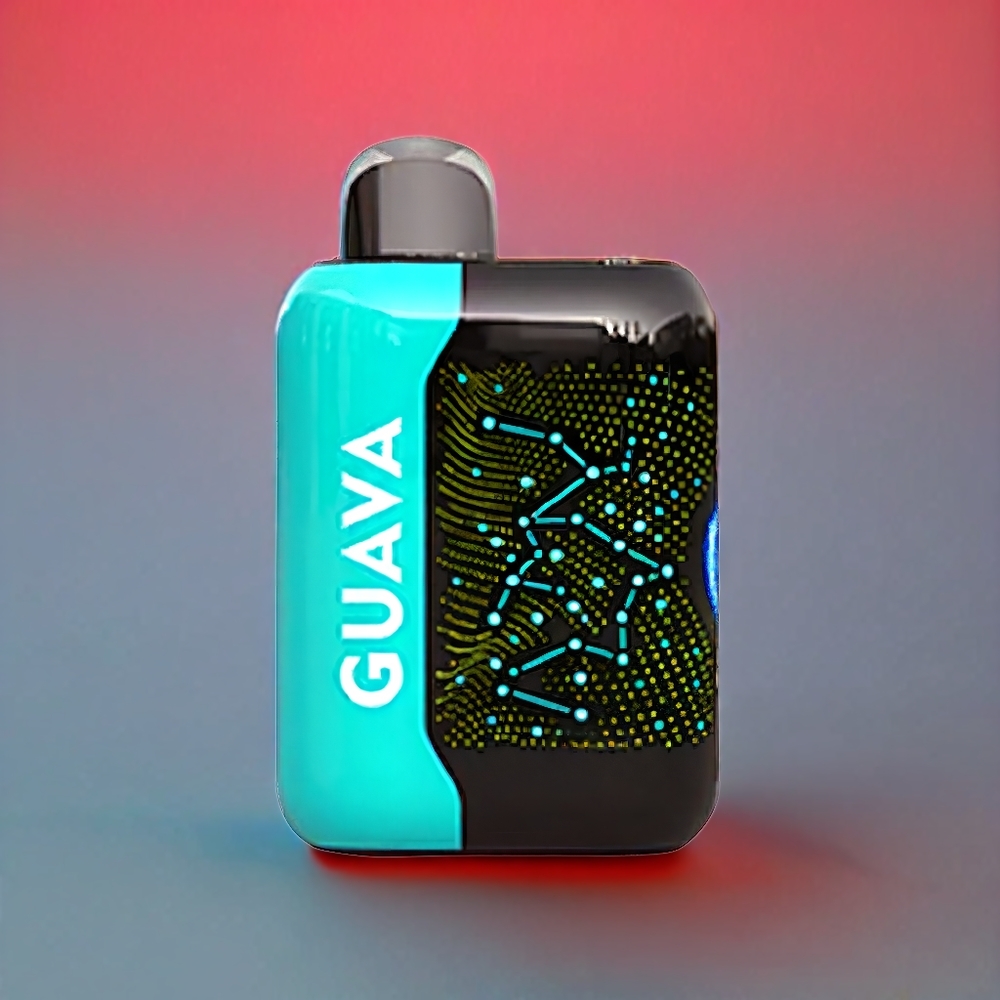 Bang Starry 25000 Puffs Guava 28ml 800mAh 0%/2%/3%/5% 1.0Ω Type-C Engros Danmark
