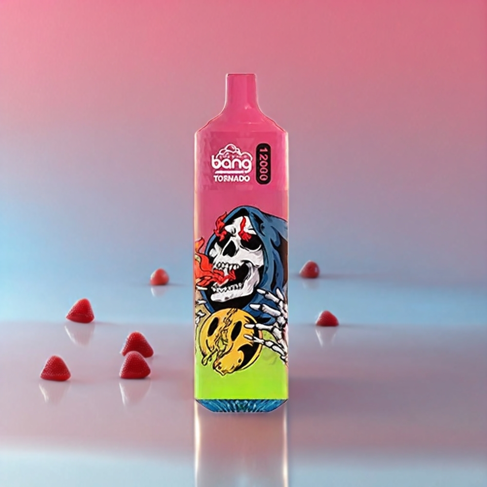 Bang Tornado 12000 Puffs Jordbær Is 23ml 650 mAh 0%,2%,3%,5% Engros Danmark
