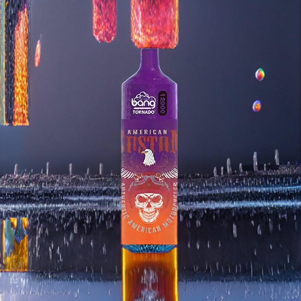 Bang Tornado 12000 Puffs Sort Drage Is 23ml 650mAh 0%/2%/3%/5% Engros Danmark