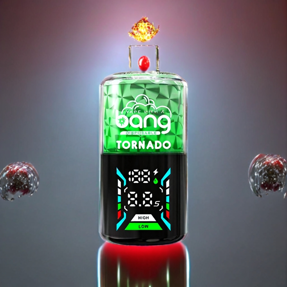 Bang Tornado 40000 Puffs Dobbelt Æble 0%/2%/3%/5% 850mAh 40ml Engros Danmark