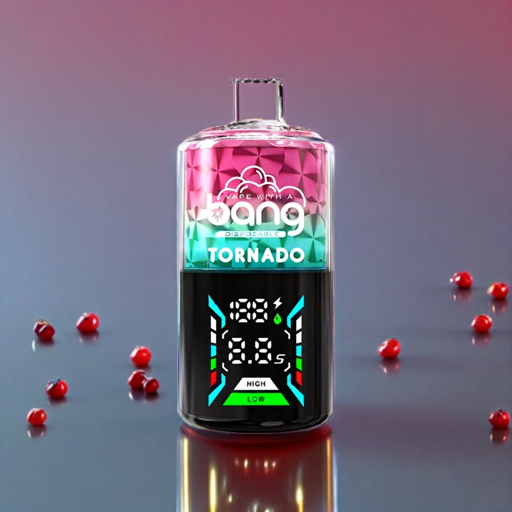 Bang Tornado 40000 Puffs Tre Bær 40ml 850mAh 0%/2%/3%/5% Engros Danmark
