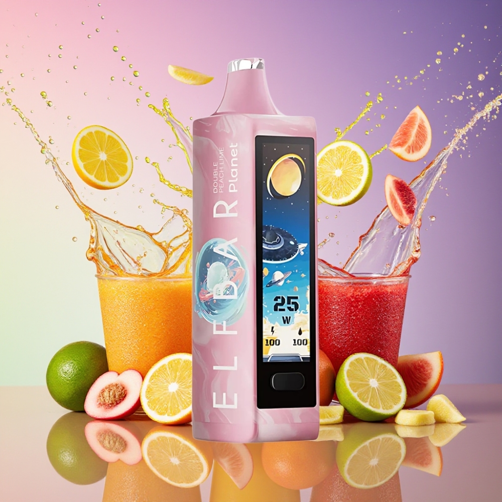 ELF BAR Planet 25000 Puffs Ombær Lime Disposable Vape 18ml 800mAh 5% Engros Danmark