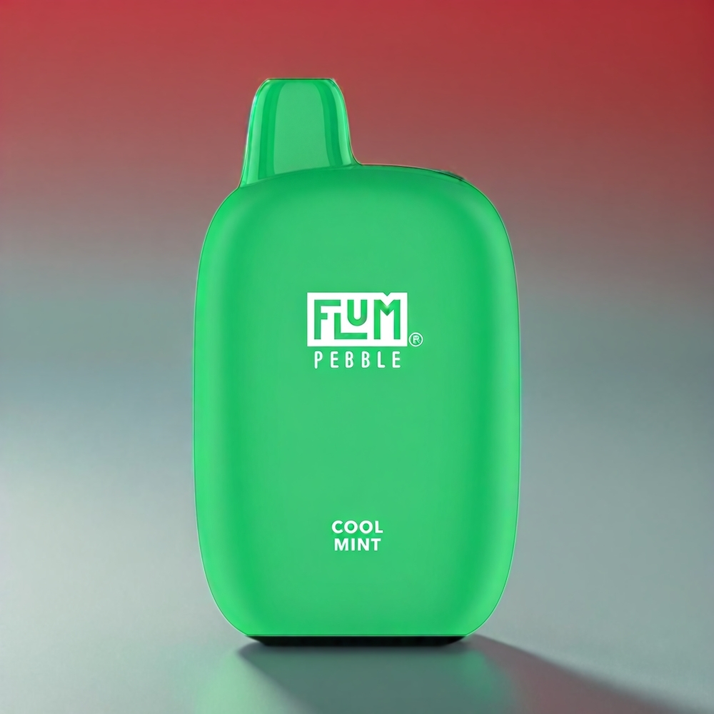 Flum Pebble 6000 Pust 10ml 5% 500mAh Mesh Coil Type-C Kølig Mynte Engros Danmark