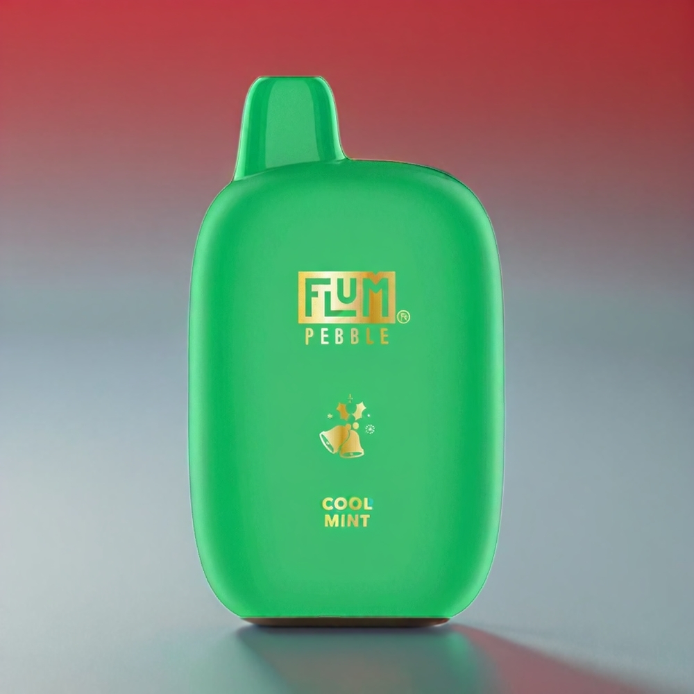 Flum Pebble 6000 Pust 10ml 5% 500mAh Mesh Coil Type-C Kølig Mynte Engros Danmark