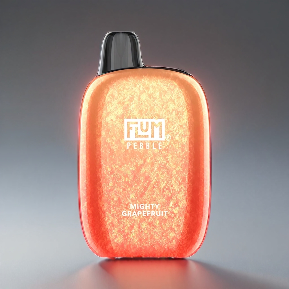 Flum Pebble 6000 Pust 10ml 5% 500mAh Mesh Coil Type-C Mægtig Grapefrugt Engros Danmark