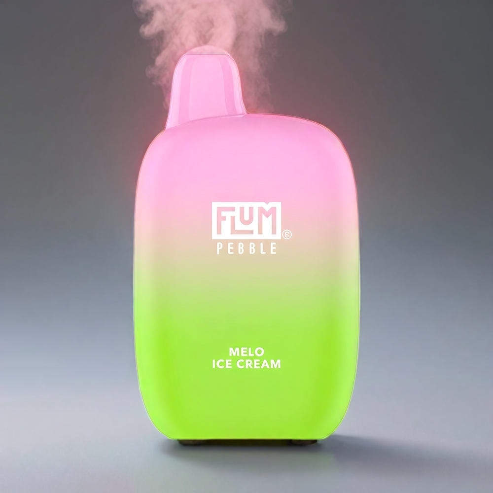 Flum Pebble 6000 Pust 10ml 5% 500mAh Mesh Type-C Melo Iscreme Engros Danmark