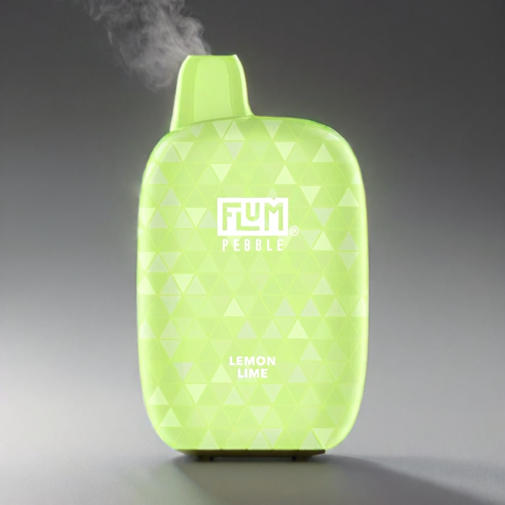 Flum Pebble 6000 Puste 10ml 5% 500mAh Mesh Coil Type-C Ladning Citron Lime Engros Danmark