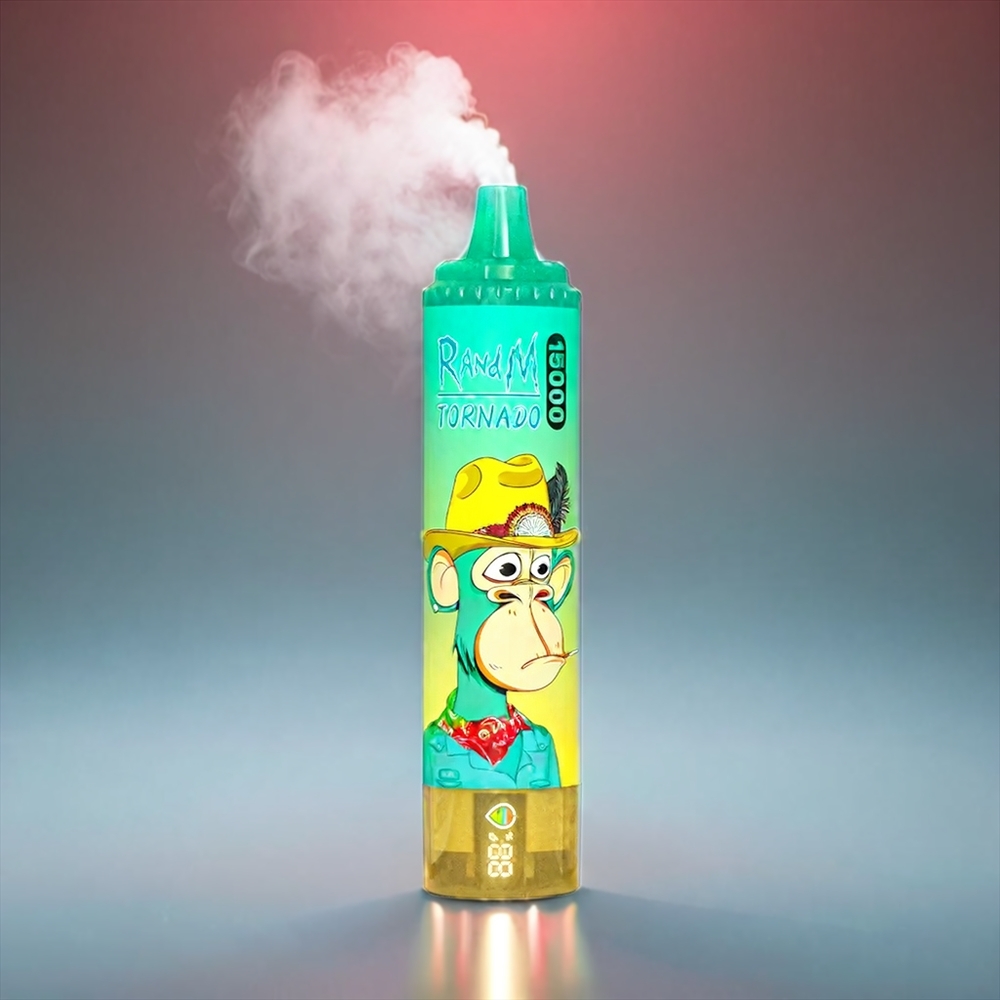 Fumot Randm Tornado 15.000 Pust Vandmelon 25ml 850mAh Mesh LCD Type-C Engros Danmark