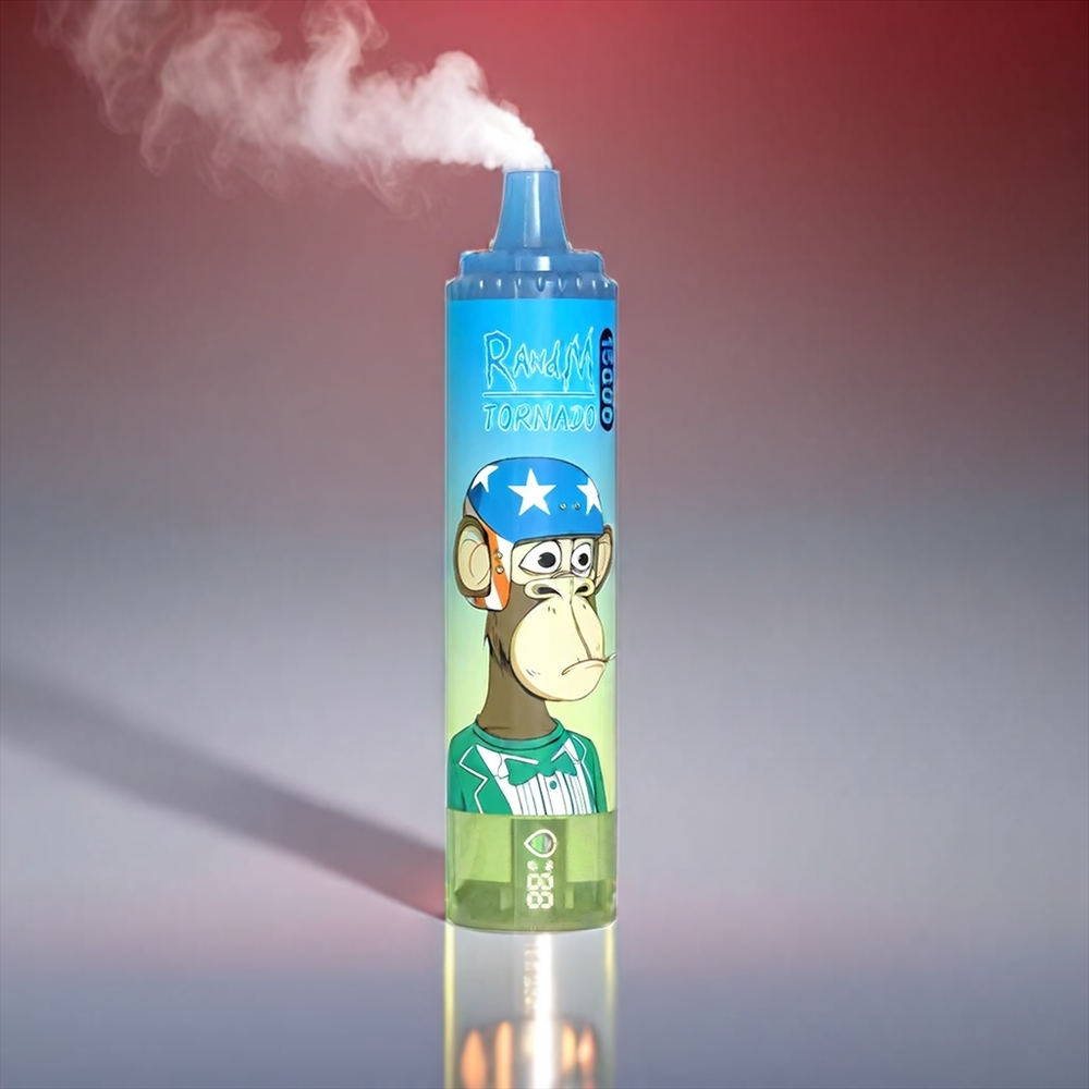 Fumot Randm Tornado Gummy Bear 15000 Puffs 25ml 850mAh 0.9Ohm Mesh USB-C LCD Engros Danmark