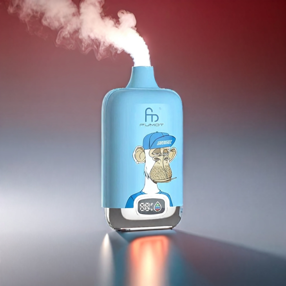 Fumot Tornado Digital 12000 Puffs 20ml Mesh 550mAh Type-C MTL Engros Danmark
