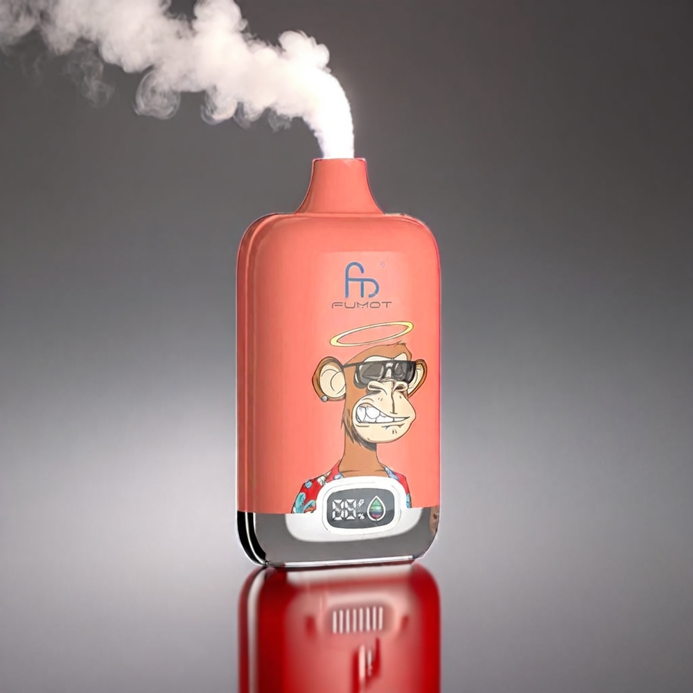 Fumot Tornado Digital Box 12000 Puffs Kirsebær Cola 20ml Mesh 550mAh Type-C MTL 67g 89.7x46.7x27mm Engros Danmark