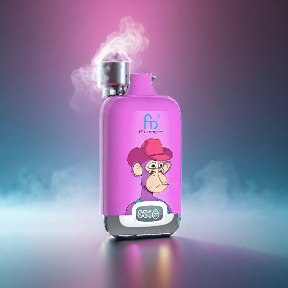 Fumot Tornado Digital Dragefrugt 12000 Puffs 20ml 550mAh Type-C Engros Danmark