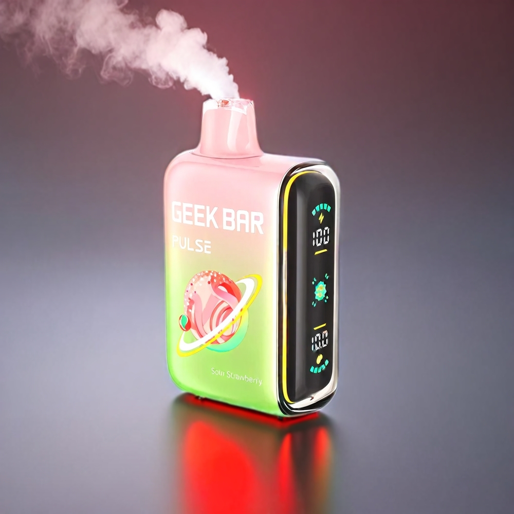 Geek Bar Pulse 15000 Pust Sour Udgave 16ML 5% 650mAh USB-C Engros Danmark