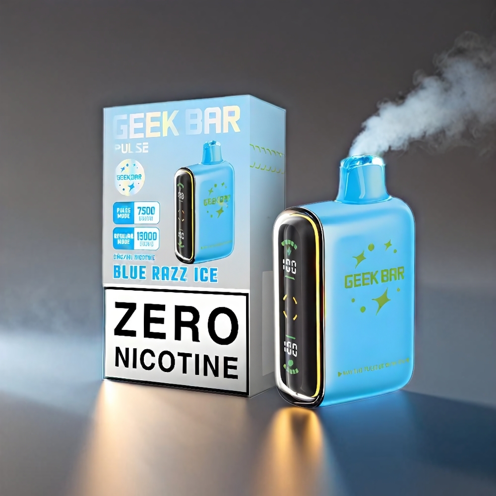 Geek Bar Pulse 15.000 Pust 16ML 5% Luftflow Batteri 650 mAh USB Type-C Engros Danmark