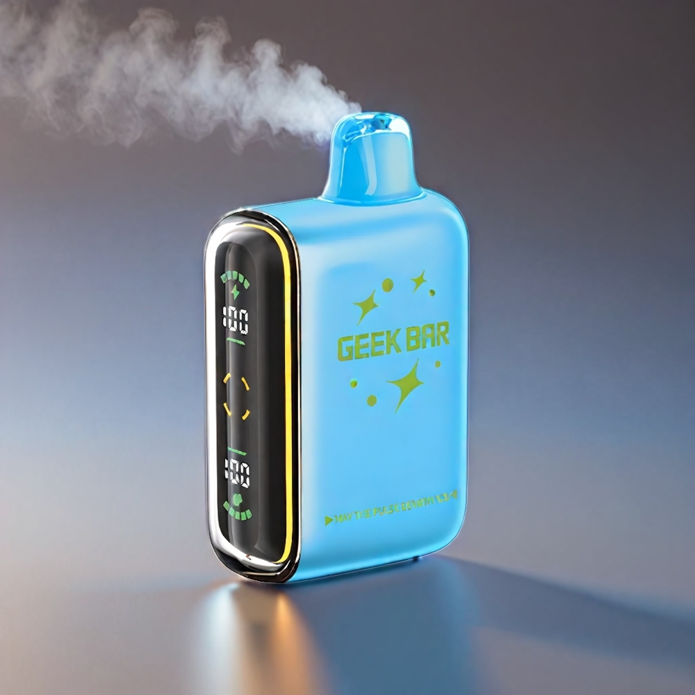 Geek Bar Pulse 15.000 Pust 16ML 5% Luftflow Batteri 650 mAh USB Type-C Engros Danmark