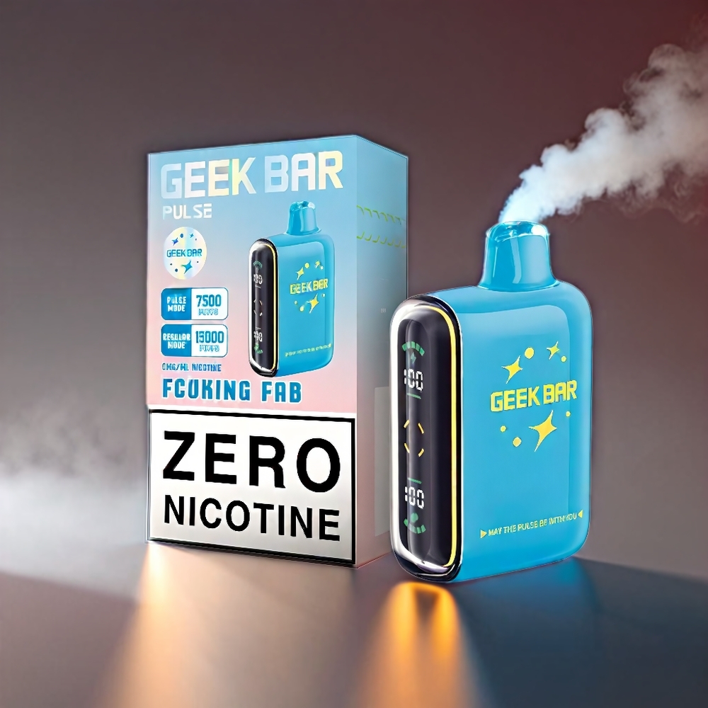 Geek Bar Pulse 15.000 Pust 16ML 5% Luftflow Batteri 650 mAh USB Type-C Engros Danmark