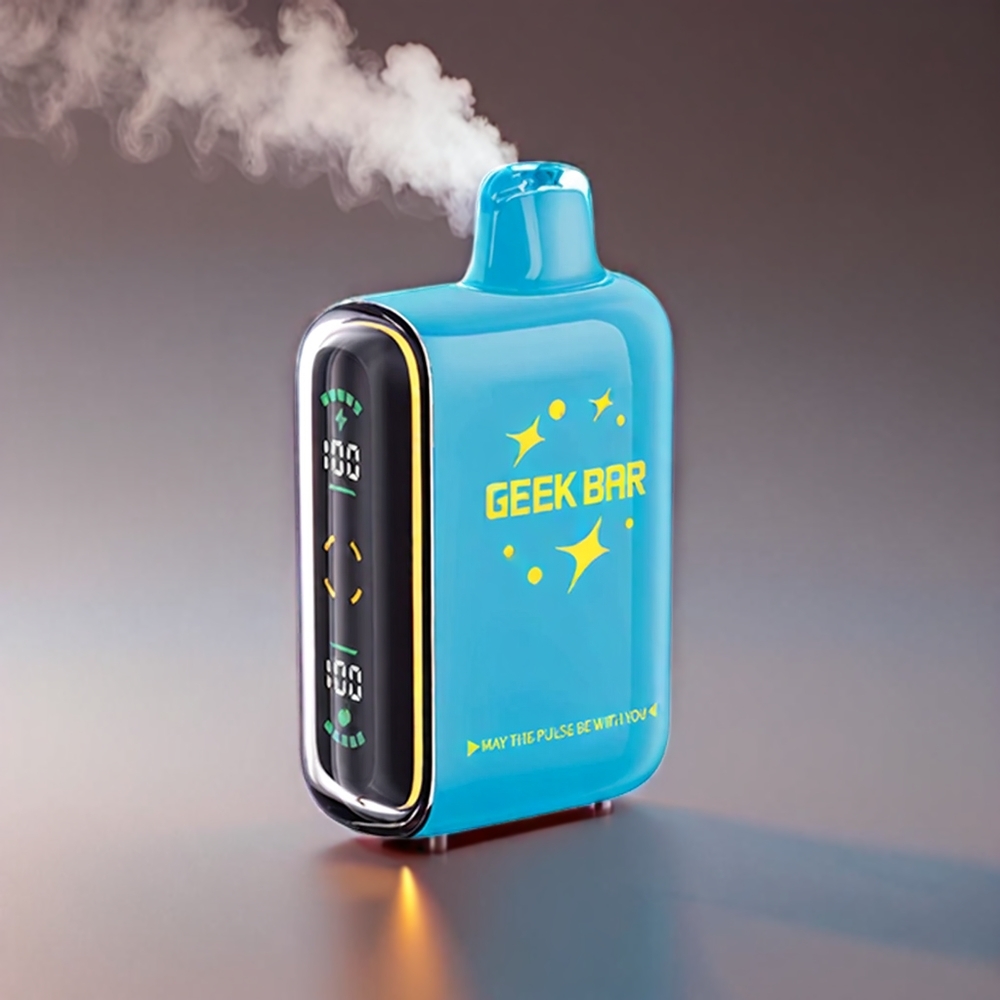 Geek Bar Pulse 15.000 Pust 16ML 5% Luftflow Batteri 650 mAh USB Type-C Engros Danmark
