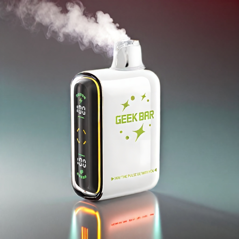 Geek Bar Pulse 15.000 Pust 16ML 5% Luftflow Batteri 650 mAh USB Type-C Engros Danmark