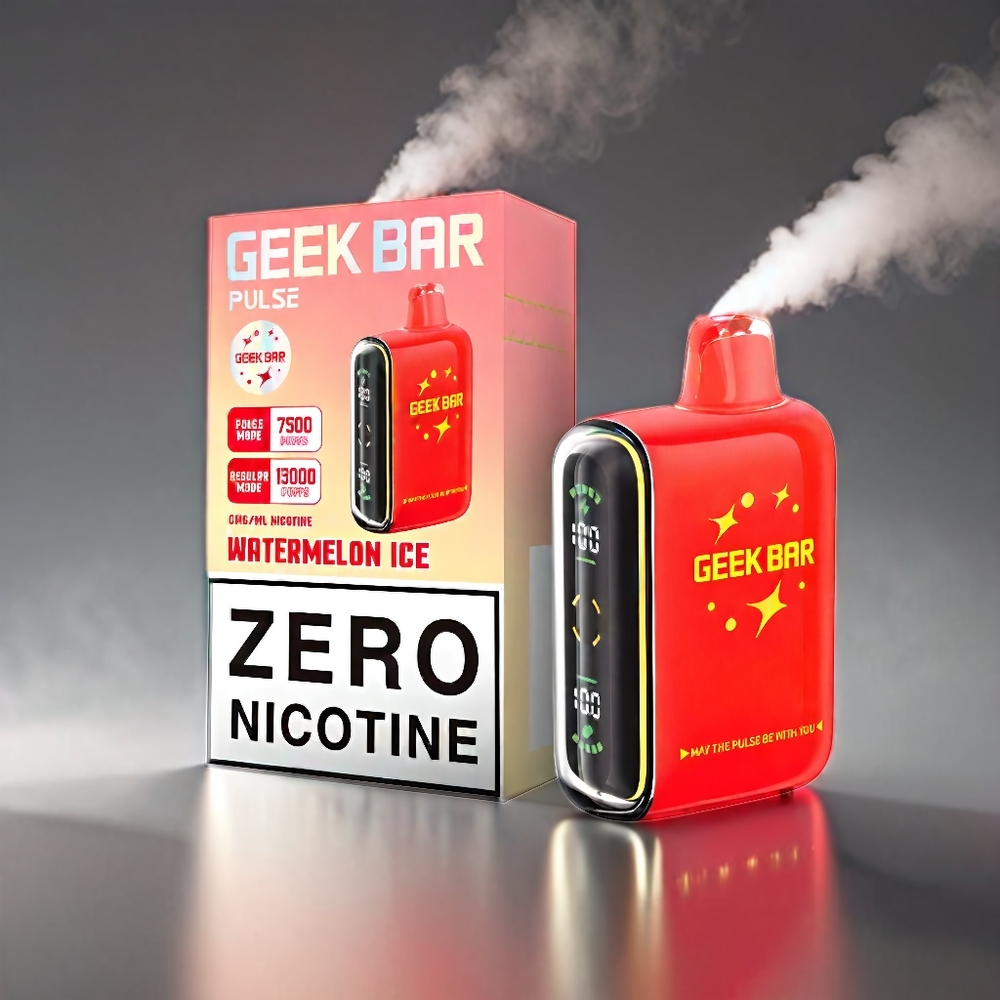 Geek Bar Pulse 15.000 Pust 16ML 5% Luftflow Batteri 650 mAh USB Type-C Engros Danmark