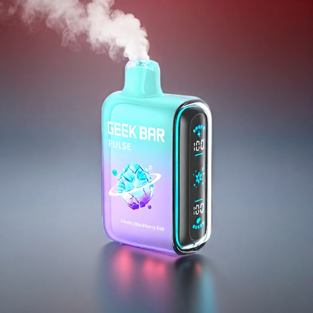 Geek Bar Pulse 15.000 Puste 16ML 5% Luftstrøm Justerbar 650 mAh USB-C Frozen Engros Danmark