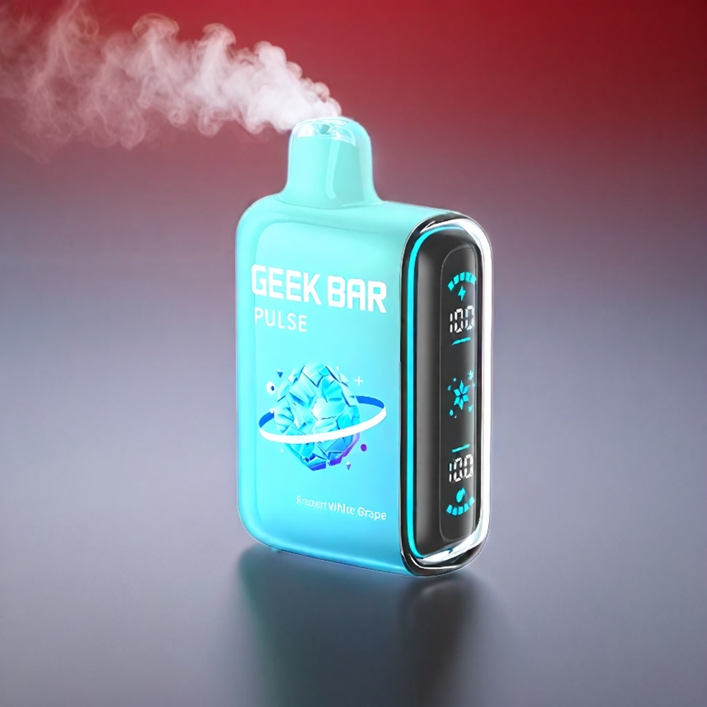Geek Bar Pulse 15.000 Puste 16ML 5% Luftstrøm Justerbar 650 mAh USB-C Frozen Engros Danmark