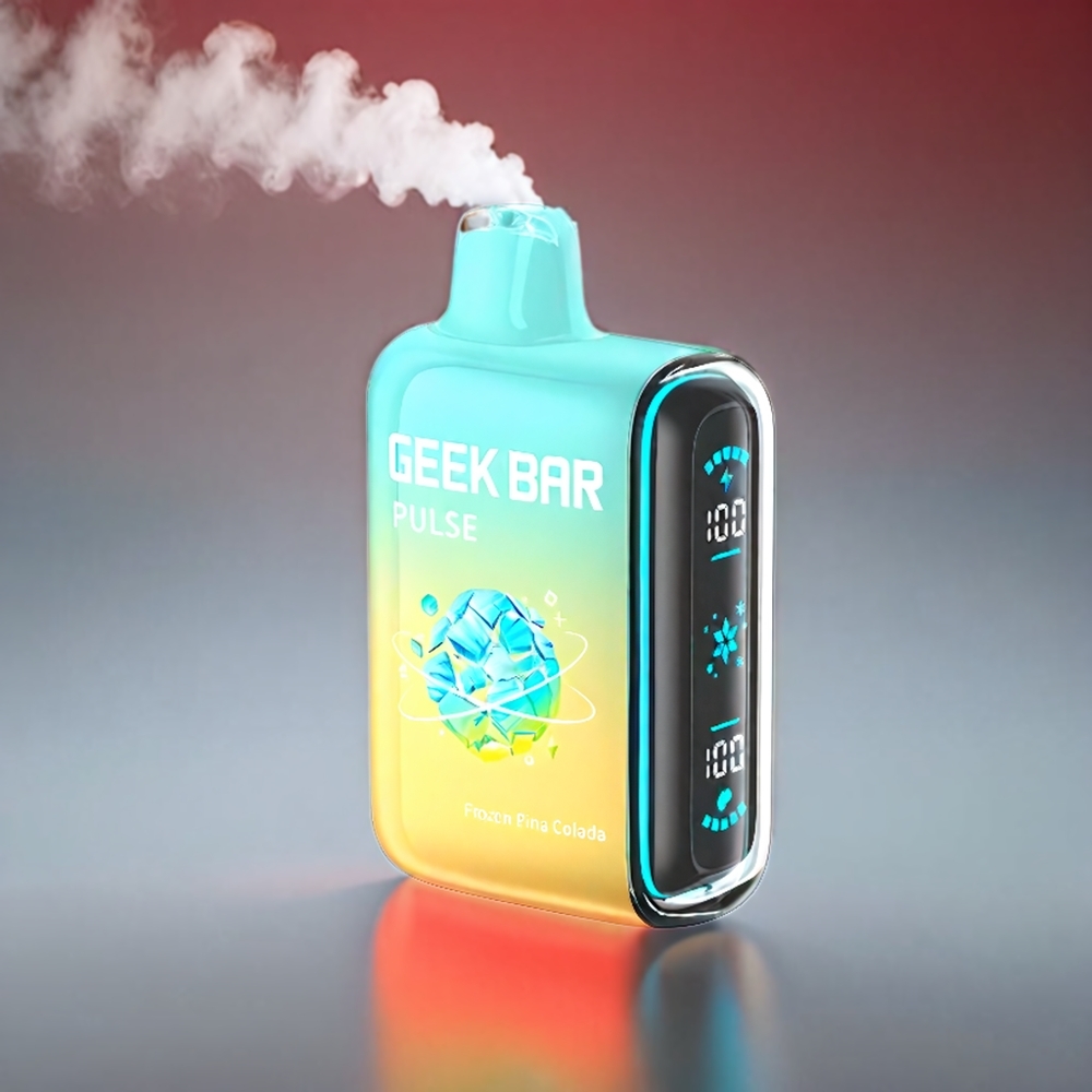Geek Bar Pulse 15.000 Puste 16ML 5% Luftstrøm Justerbar 650 mAh USB-C Frozen Engros Danmark