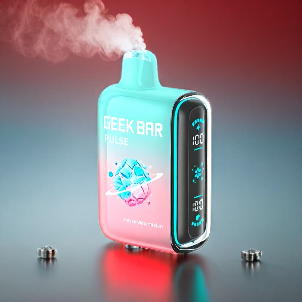 Geek Bar Pulse 15.000 Puste 16ML 5% Luftstrøm Justerbar 650 mAh USB-C Frozen Engros Danmark
