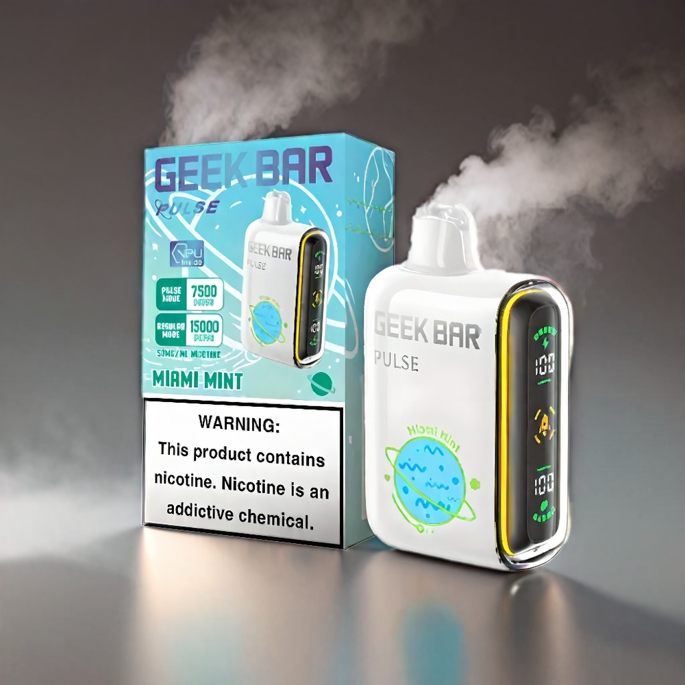Geek Bar Pulse 16ML 5% 650mAh Type-C Engros Danmark