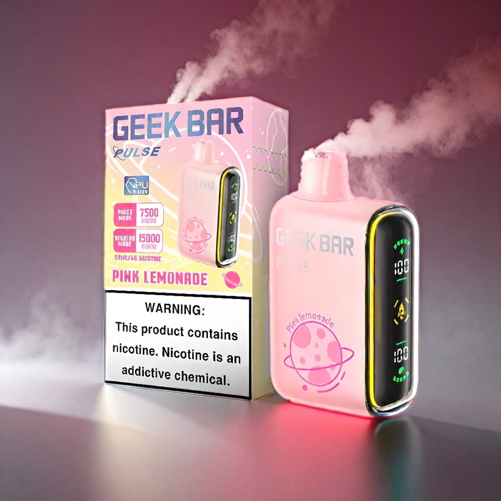 Geek Bar Pulse 16ML 5% 650mAh Type-C Engros Danmark