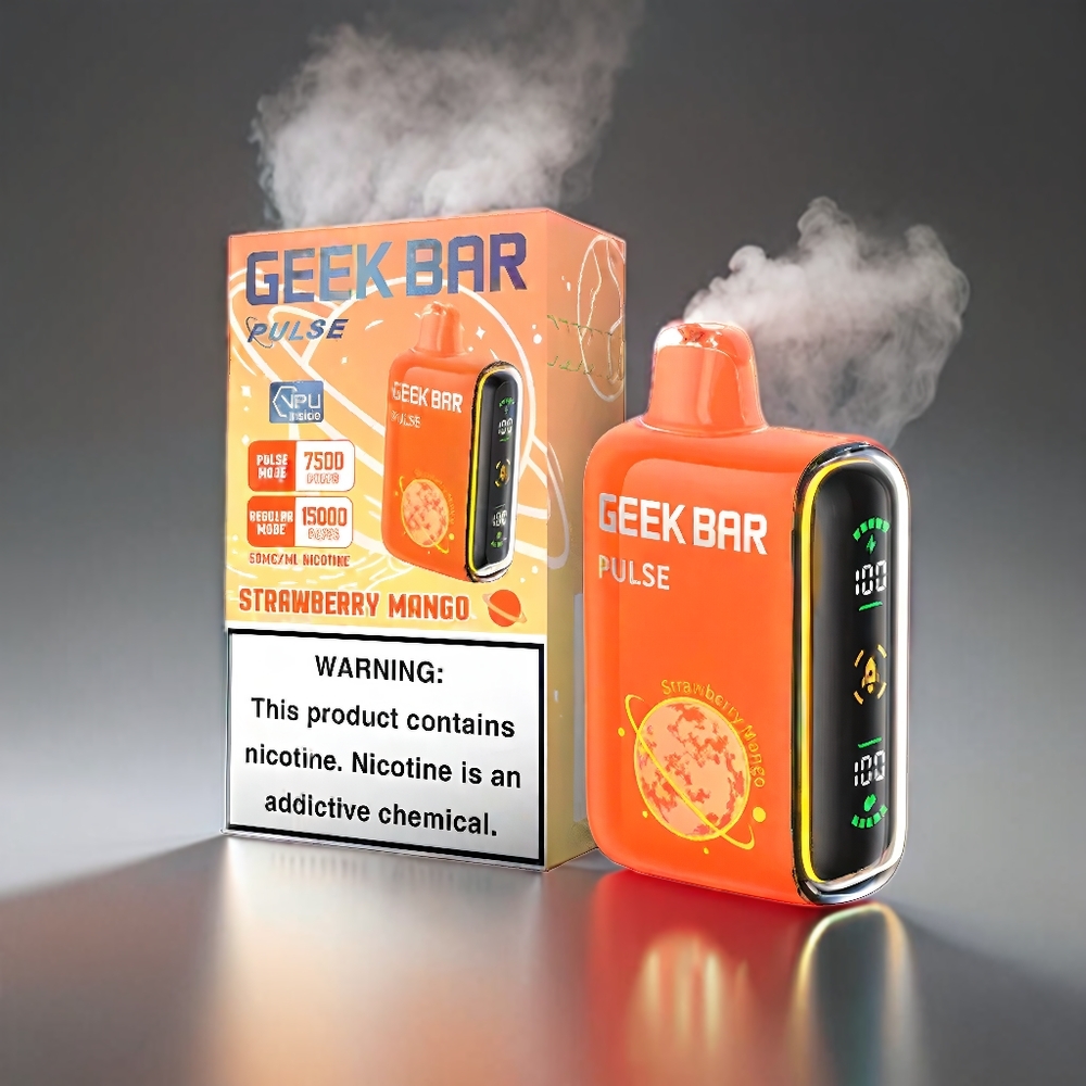 Geek Bar Pulse 16ML 5% 650mAh Type-C Engros Danmark