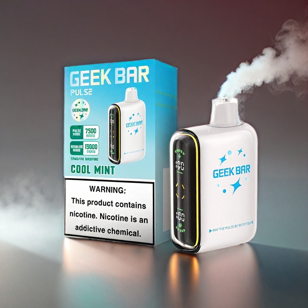 Geek Bar Pulse 16ML 5% 650mAh Type-C Engros Danmark