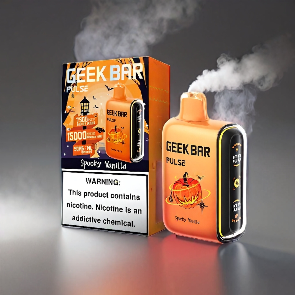 Geek Bar Pulse Halloween Edition 15000 Puffs 16ML 5% 650mAh USB-C Engros Danmark