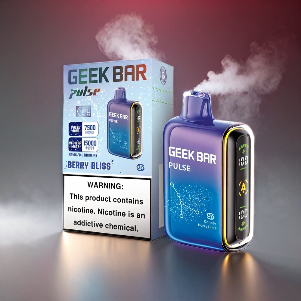 Geek Bar Pulse Zodiac Edition 15000 Puffs 16ML 5% 650mAh USB-C Engros Danmark