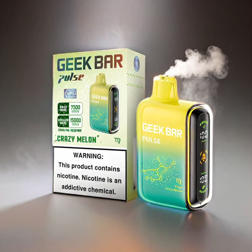 Geek Bar Pulse Zodiac Edition 15000 Puffs 16ML 5% 650mAh USB-C Engros Danmark