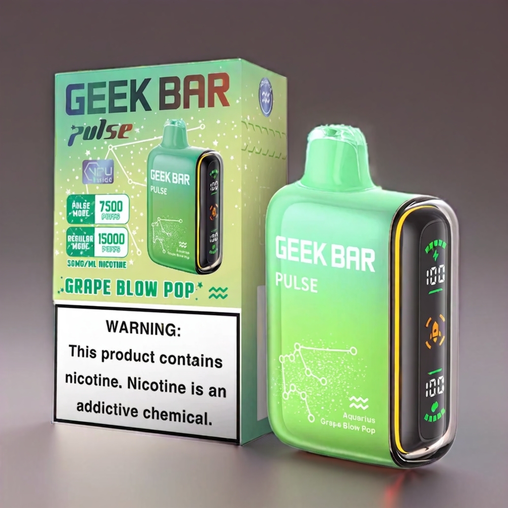 Geek Bar Pulse Zodiac Edition 15000 Puffs 16ML 5% 650mAh USB-C Engros Danmark